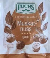 Mängden socker i Muskatnuss