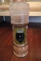 Mängden socker i Ail flocons déshydraté