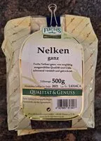 Mängden socker i Nelken