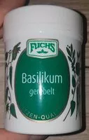 Mängden socker i FUCHS Basilikum