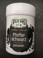 Mängden socker i Pfeffer schwarz