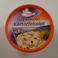 Mängden socker i Erzgebirgischer Kartoffelsalat