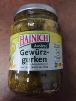 Mängden socker i Gewürzgurken