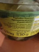 Mängden socker i Pepinillos gourmet frasco 530 g