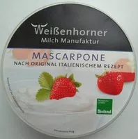 Mängden socker i Mascarpone