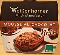 Mängden socker i Weißenhorner Mousse Au Chocolat Noir