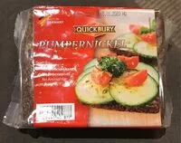 Mängden socker i Quickbury Pumpernickel Bread