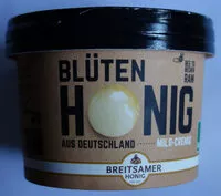 Mängden socker i Blütenhonig aus Deutschland, mild-cremig