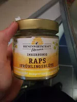 Mängden socker i Imkerhonig Sortentracht Raps- und Frühlingsblüten