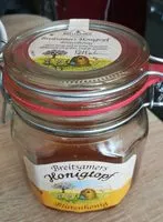 Mängden socker i Honigtopf Blütenhonig