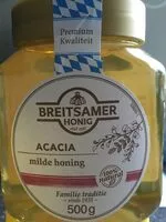 Mängden socker i Honig Akazie