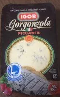Mängden socker i Gorgonzola piccante
