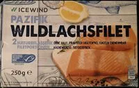 Mängden socker i Pazifik-Wildlachsfilet