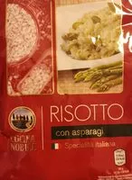 Mängden socker i Risotto con asparagi