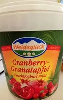 Mängden socker i Joghurt Granberry Granatapfel