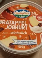 Mängden socker i Bratapfel joghurt
