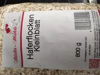 Mängden socker i Haferflocken Kleinblatt