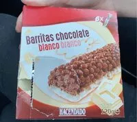 Mängden socker i Barritas chocolate blanco