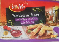 Mängden socker i Taco Loco de Ternera