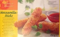 Mängden socker i Mozzarella Sticks