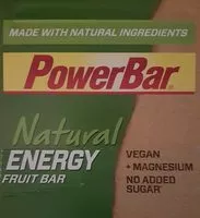 Mängden socker i Energy Fruit Bar