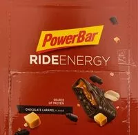 Mängden socker i Power bar ride energy chocolat caramel