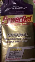 Mängden socker i Powerbar Gel, Schwarze Johannisbeere-koffein, 6 X