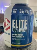 Mängden socker i Elite 100% whey