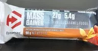 Mängden socker i Super Mass Gainer, Vanilla Caramel Fudge