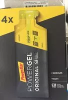 Mängden socker i PowerGel -citron