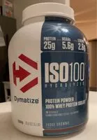 Mängden socker i Iso100 fudge brownie