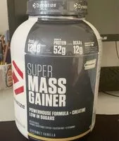 Mängden socker i Super Mass Gainer