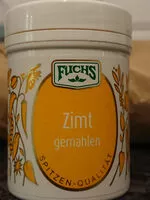 Mängden socker i Fuchs Zimt Gemahlen