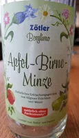 Mängden socker i Zötler Berglimo Apfel-Birne-Minze