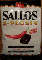 Mängden socker i Sallos X-plosiv