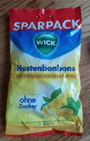 Mängden socker i Hustenbonbons