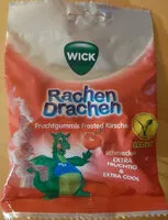 Mängden socker i Rachen Drachen