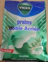 Mängden socker i Vicks praims doble acción
