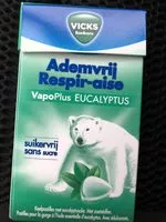 Mängden socker i Vapoplus eucalyptus