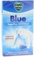 Mängden socker i Vicks Blue Menthol Suikervrij Box