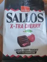 Mängden socker i Sallos X-tra Cherry
