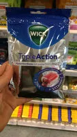 Mängden socker i Hustenbonbons - Wick Triple Action