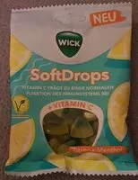 Mängden socker i Wick SoftDrops
