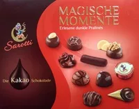 Mängden socker i Magische Momente - Erlesene dunkle Pralinen