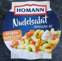 Mängden socker i Nudelsalat Italienischer Art