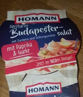 Mängden socker i Budapester Salat mit Paprika & Gurke
