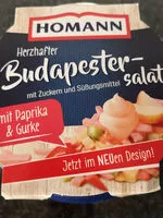 Mängden socker i Budapester Salat