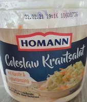 Mängden socker i Homann Coleslaw Krautsalat