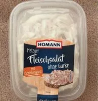 Mängden socker i Fleischsalat ohne Gurke