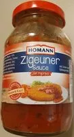 Mängden socker i Zigeunersauce mit Paprika